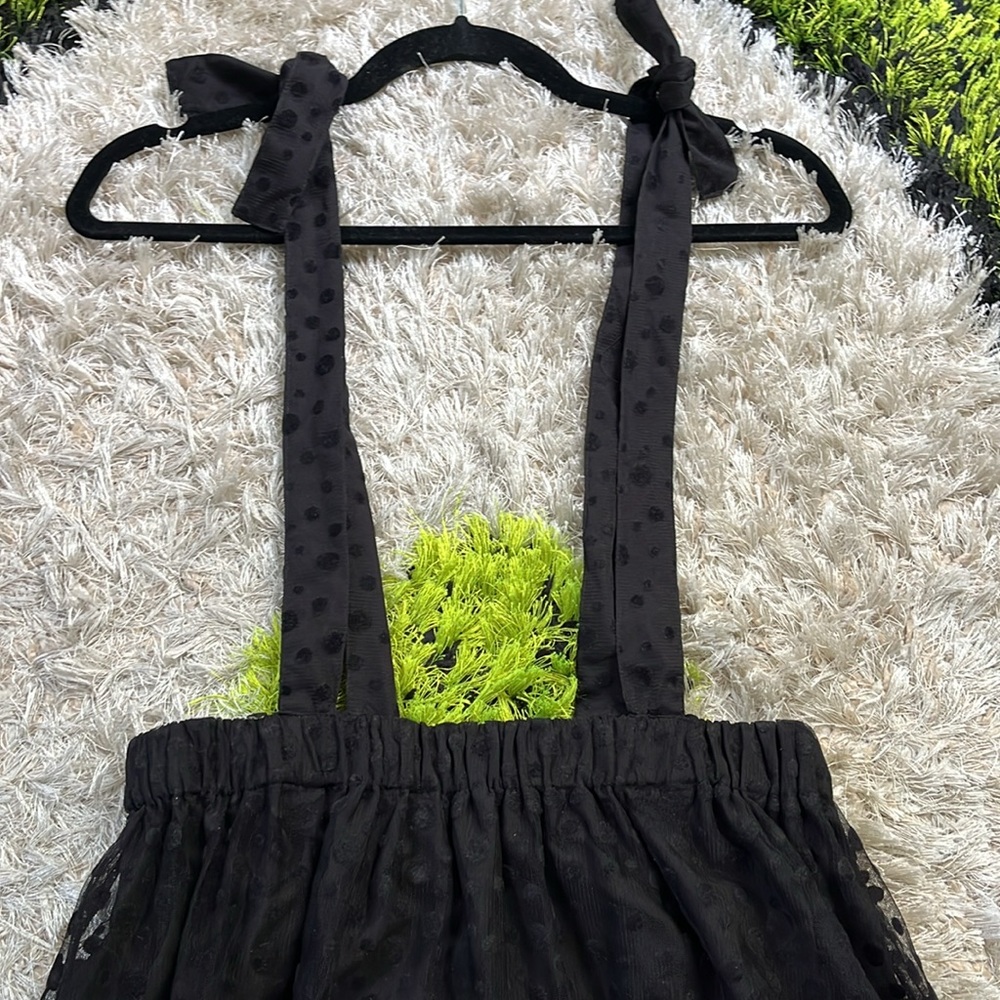 Batsheva Dotted Tulle Suspender Skirt/dress - Picture 4 of 11